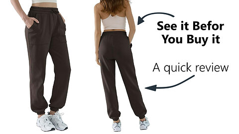High Waisted Baggy Sweatpants Joggers.