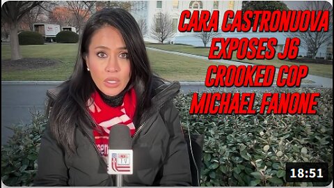 EXCLUSIVE: Official White House Journalist and Investigative Reporter Cara Castronuova Exposes J6 Crooked Cop Michael Fanone For Allying With Antifa Cells, Calls For Former AG Merick Garland To Testify To Congress After Disgraced Jack Smith's Botched