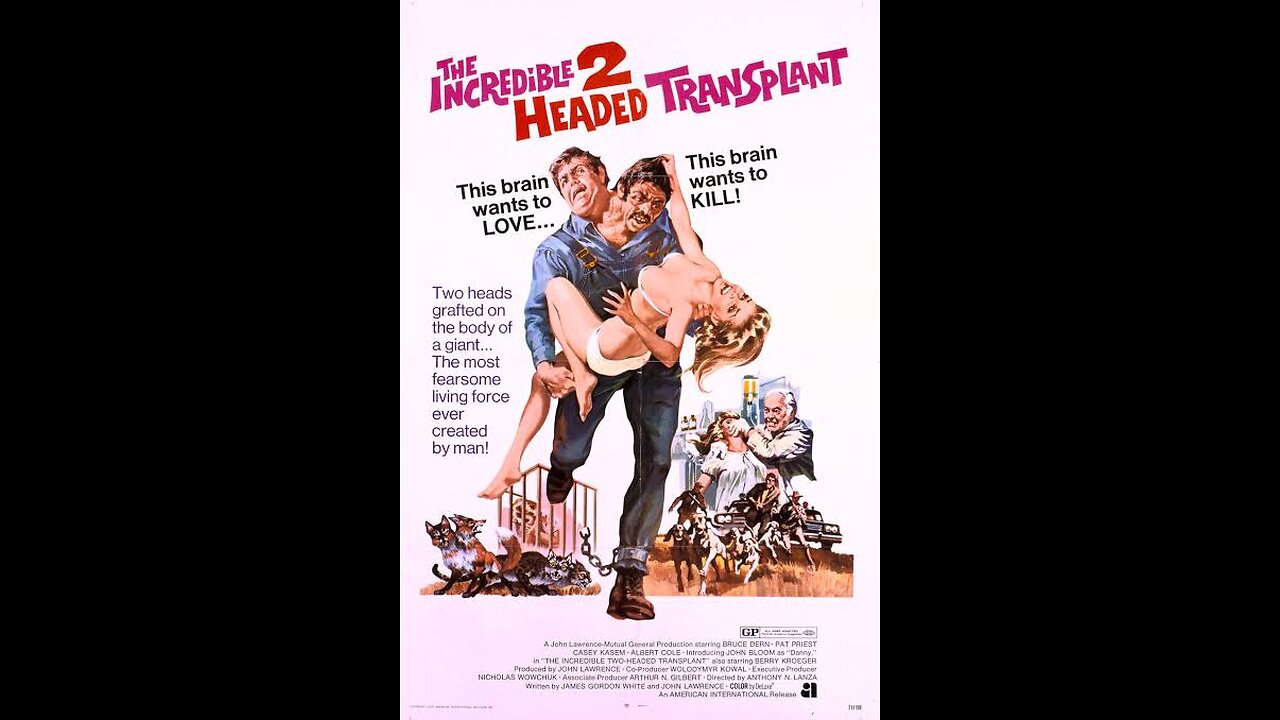 Destination Nighmare Horror Movie: The Incredible Two-Headed Transplant