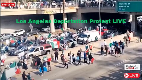 Los Angeles Deportation Protest LIVE!!!