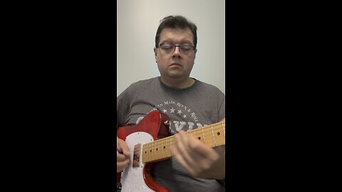 Practicing sweeping 4ths