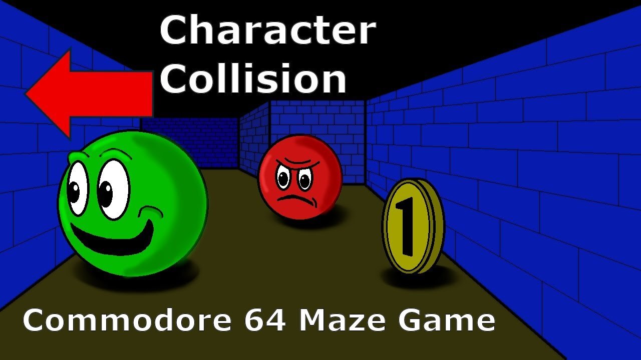 Commodore Tutorials - Come realizzare una collisione tra sprite e personaggi su C64