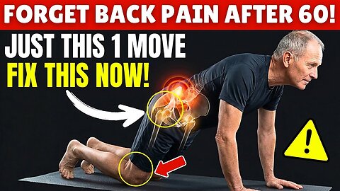 Over 60? The Only 3 Exercises You Need for Back Pain| Senior Health Tips