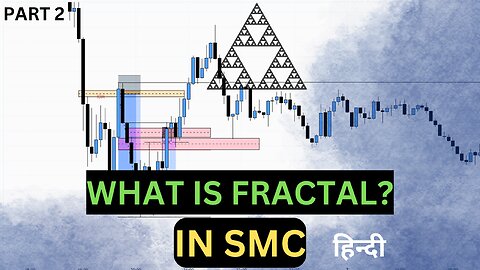 What Is Fractal? In SMC | HINDI | FOREX MARKET | LECTURE~2