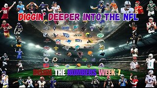 2025 NFL Week 7, Inside the Numbers, Diggin' Deeper Into the NFL