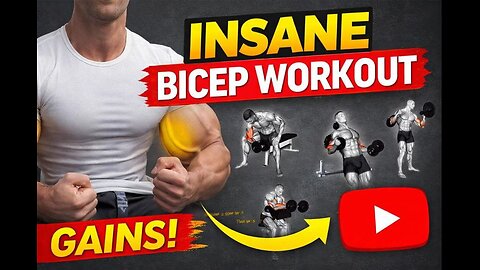COMPLETE BICEPS WORKOUT 💪 | BIGGER ARMS IN THE GYM (No Excuses!)