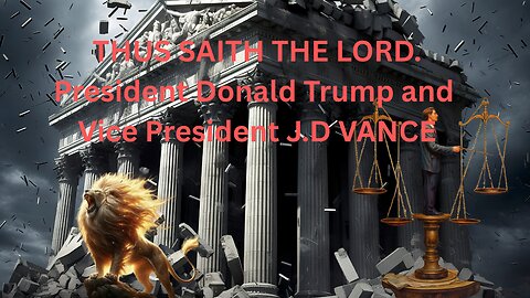 PROPHETIC WORD FROM GOD/ President Trump and Vice President Vance