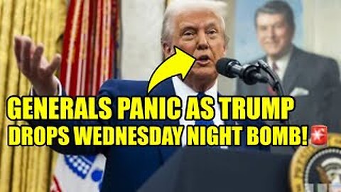 🚨GENERALS RUN As Trump Drops SURPRISE NIGHT BOMB