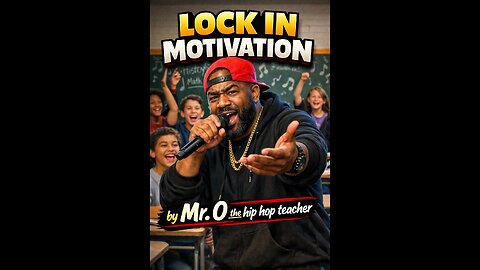 Lock In Motivation Song by Mr. O the Hip Hop Teacher | Focus, Grades & Positive School Energy