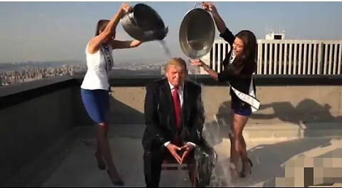 Donald Trump ALS Ice Bucket Challenge