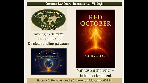 7.10: RED OCTOBER om nyheter og observasjoner