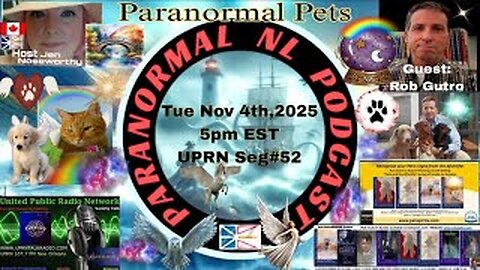 Paranormal NL -Paranormal Pets Special with Rob Gutro