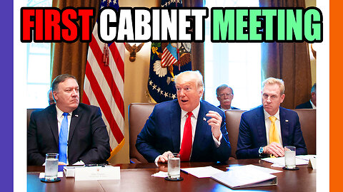 🔴LIVE: FIRST Cabinet Meeting 🟠⚪🟣