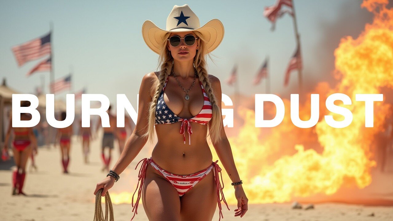 Electronic Music Mix 2024 | Burning Dust - MADE IN USA (Official Music Video) AI Cinematic