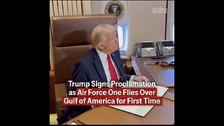 Captioned - Trump signs Proclamation