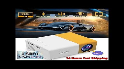 YG300 MINI Projector Portable Home Theater Smart TV Laser Beamer 3D Cinema Review