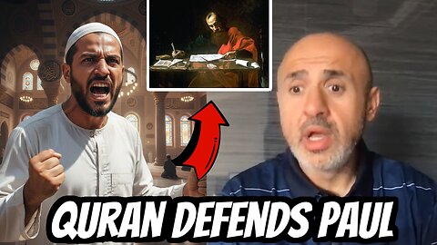 Muslim gets ANIMATED after Sam Shamoun shows Quran says Paul is an APOSTLE