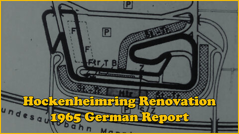 Hockenheimring Renovation - 1965 German Report