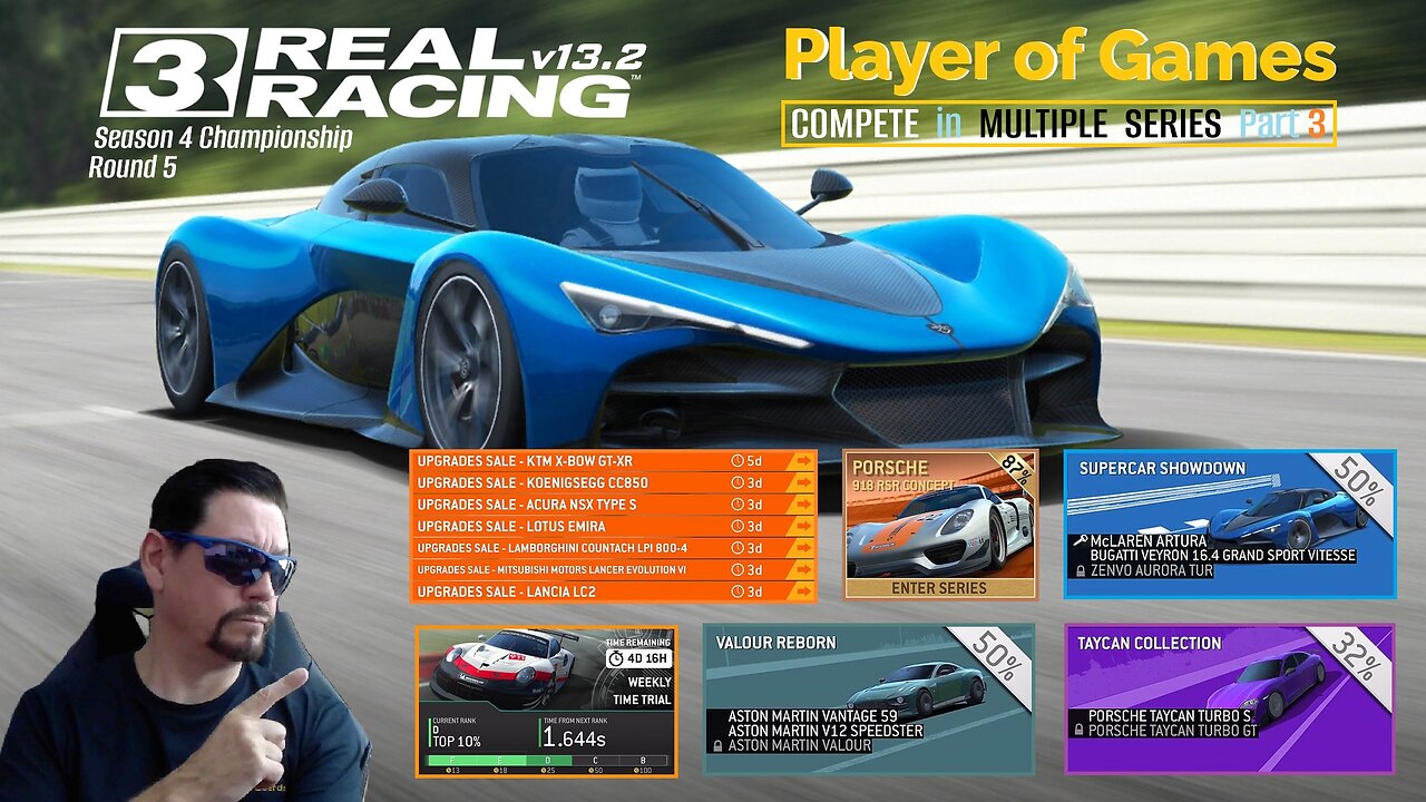 Player of Games: Real Racing 3 Update 13.2: COMPETE in MULTIPLE SERIES Part 3