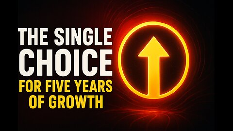 The Single Choice That Can Change Your Next 5 Years — Most People Never Make It