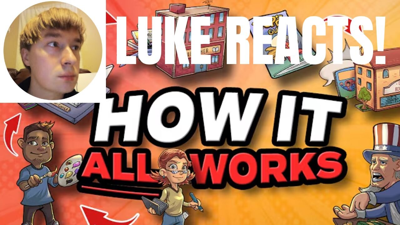LUKE REACTS! (Eric July's Making Money in Comics Before Launching Encrypted)