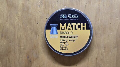 Airgun Wadcutter Wednesday #15 JSB Match Middle Weight