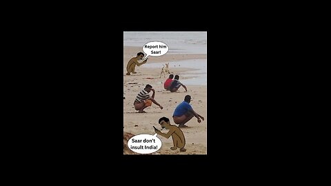 Report him saar!! 😭 😭