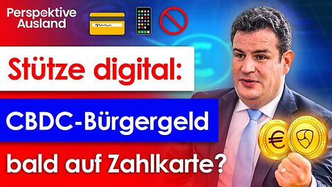 Bürgergeld als digitales CBDC-Zentralbankgeld auf Zahlkarte oder App?