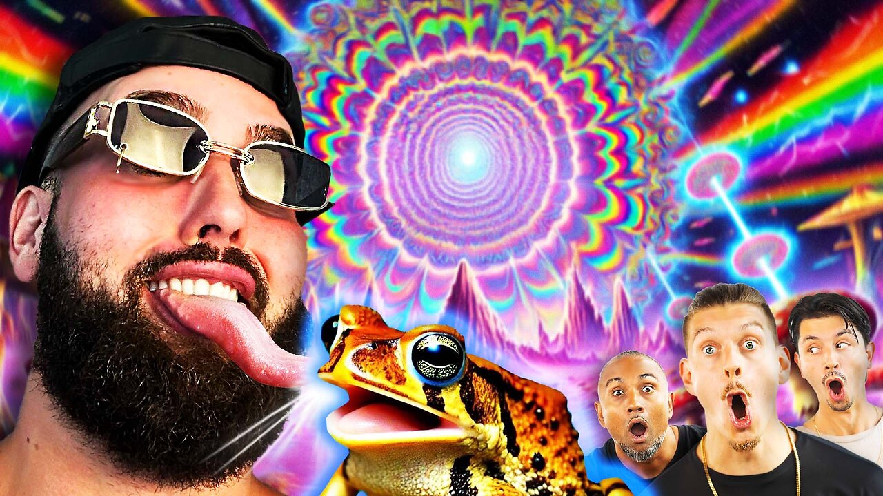 HE LICKED THE TOAD?! 🐸 The Wild Truth About DMT & 5-MeO-DMT! 🤯