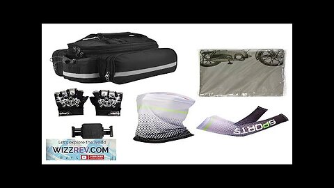 DRVETION Gift Box Including Cycling Bag and Bike Raincoat and Mobile Phone Review