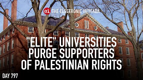 "Elite" universities purge supporters of Palestinian rights, with Ali Abunimah