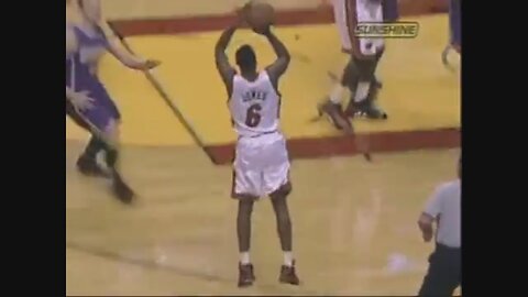 Eddie Jones 19 Points Vs. Bucks, 2004-05.