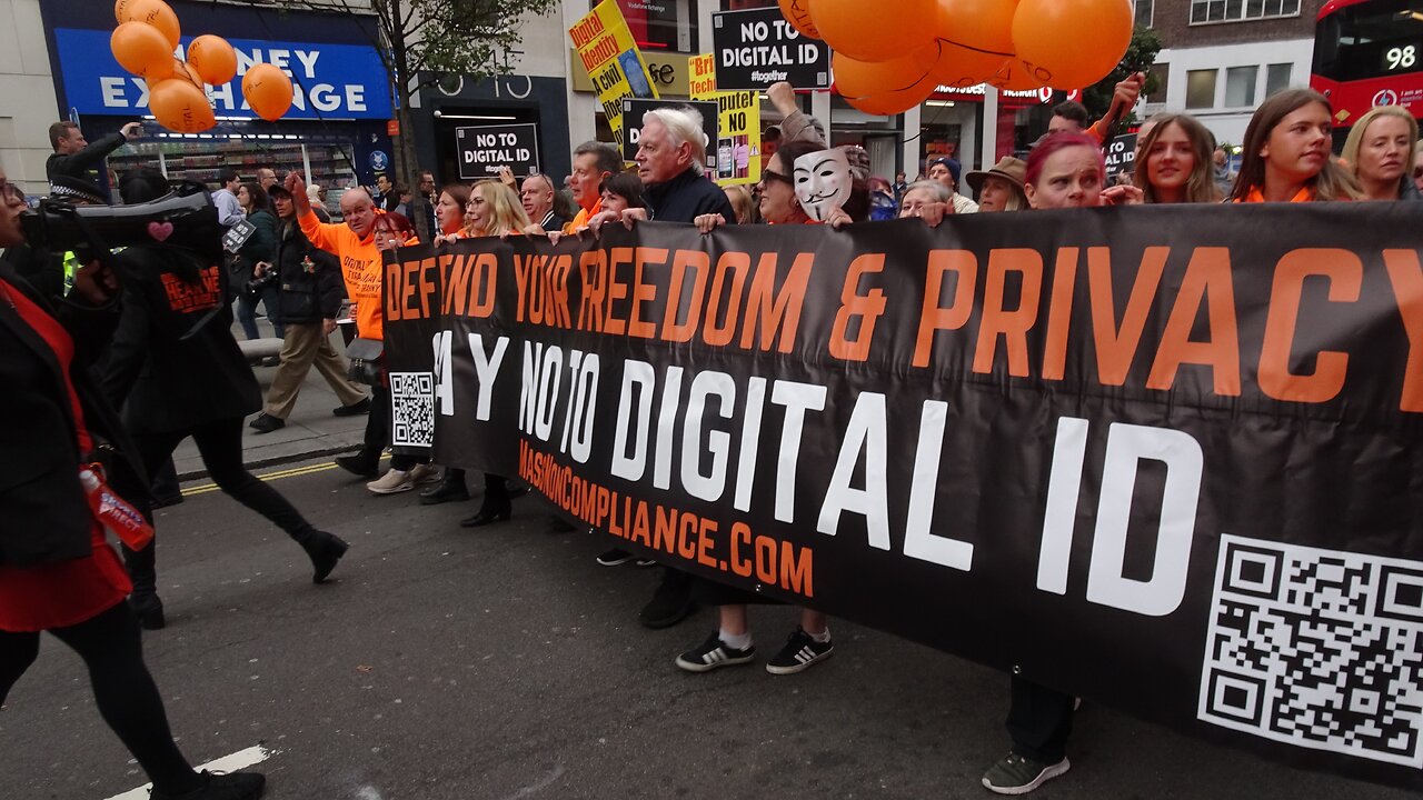 Protest Against Digital ID: London 18th October 2025 - Part 2