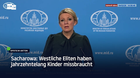 Sacharowa: Westliche Eliten haben jahrzehntelang Kinder missbraucht