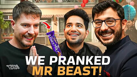 Exclusive Behind-the-Scenes: MrBeast India Vlog ft. CarryMinati - Unseen Footage Revealed!"