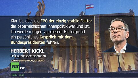 Nach Polit-Beben in Österreich: Kommt nun Kanzler Kickl?