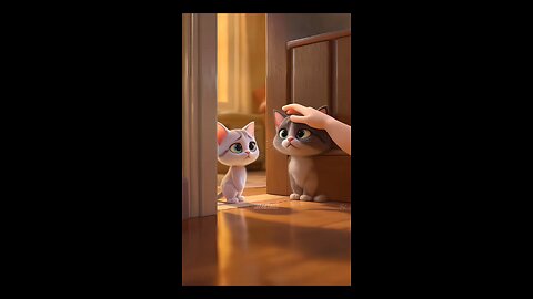 Caught in a tiny cat drama