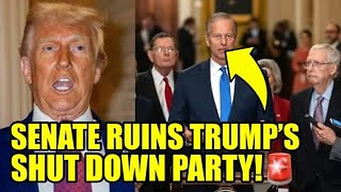 The SENATE Just Dropped A SHUTDOWN BOMB On Trump