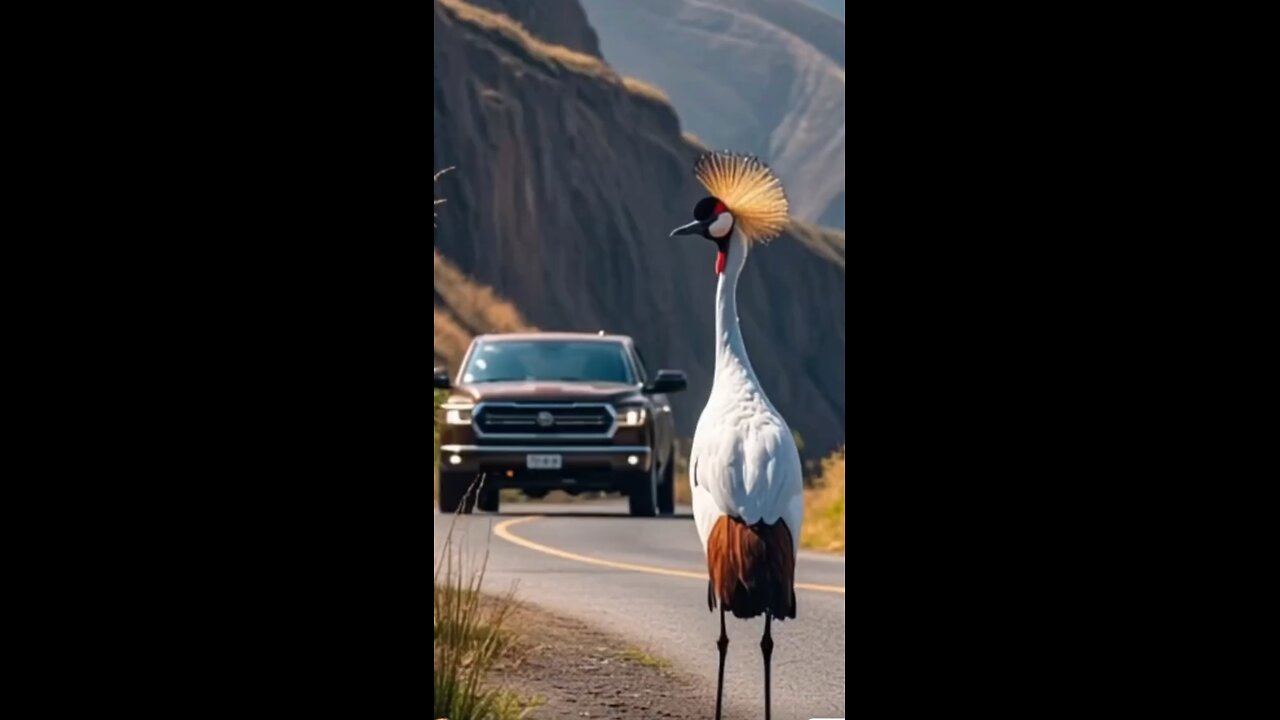 animals videos animals stopped vehicle and