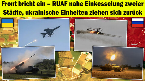RUAF stößt tief vor 🔥 Lyman gefallen, Slowjansk und Kramatorsk kurz vor Einkesselung ✈️Ukraine Krieg