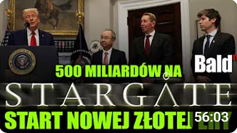 PROJEKT STARGATE - 500 MILIARDÓW NA POCZĄTEK ZŁOTEJ ERY