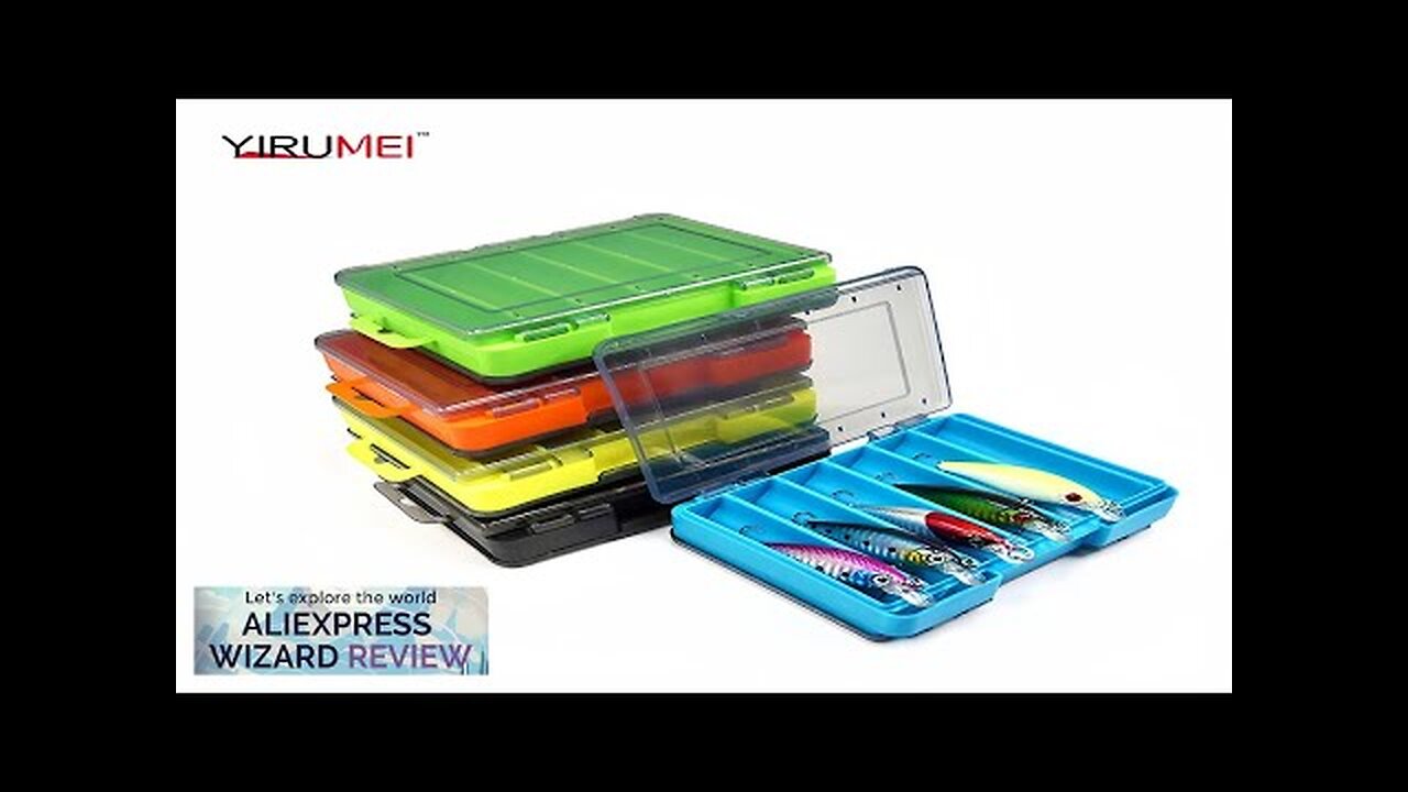 Doublex Sided Fishing Tackle Box 12 Cells Bait Lure Hook Storage Box Review