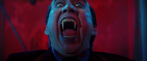 Renfield vs Dracula 2023 ending Nic Cage