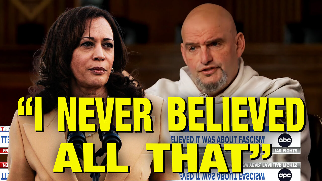 Fetterman BACKSTABS Kamala Harris!