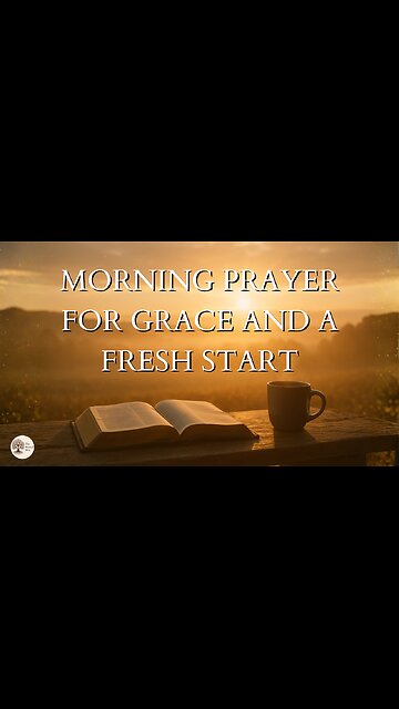 Morning Prayer for Grace and a Fresh Start