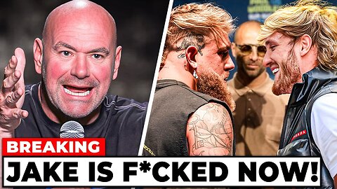 Dana White DESTROYS Jake Paul VS Logan Paul Boxing Fight!