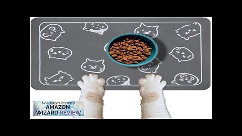 YCT Cat Food Mat for Pet Dog Food Mat Cat Mat Review