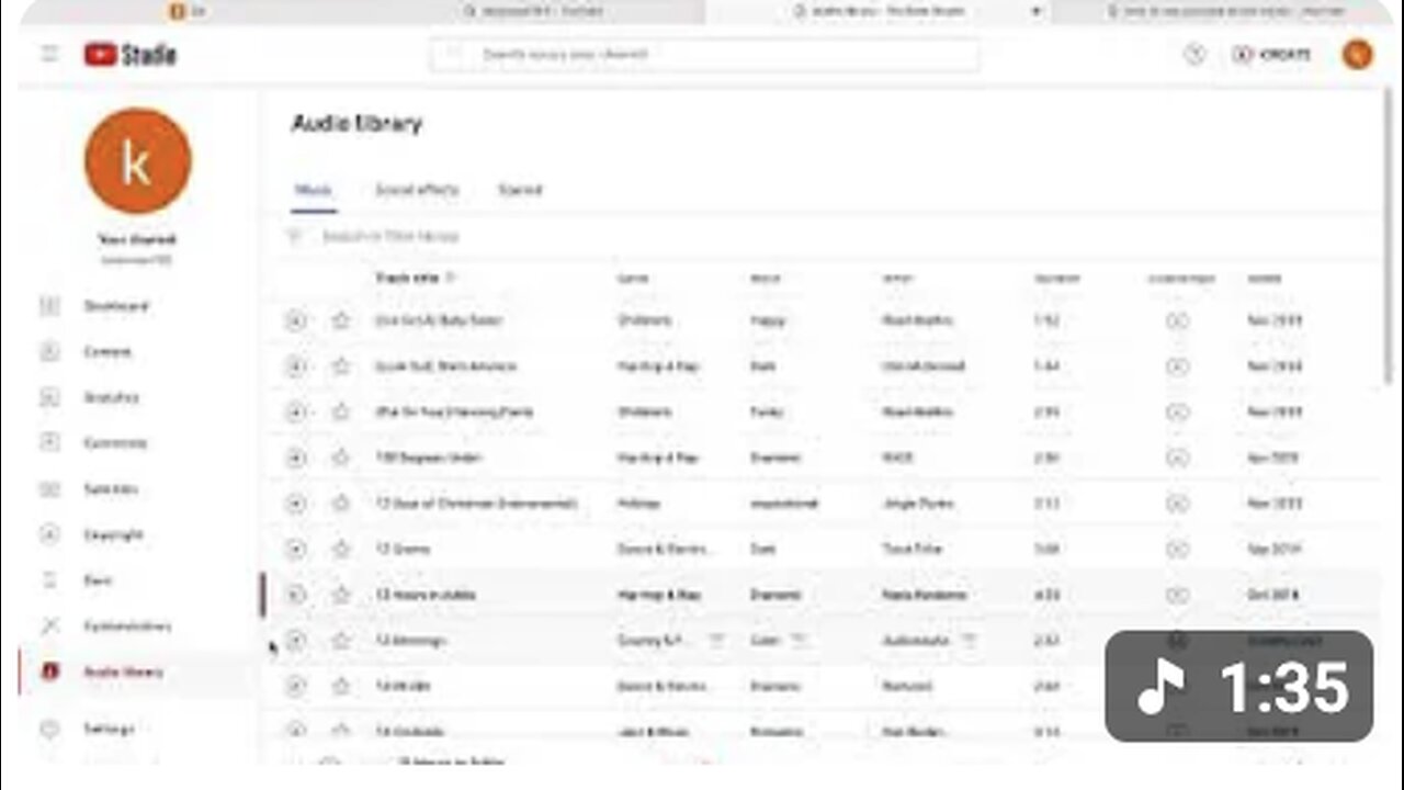 Can I Use The YouTube Studio music