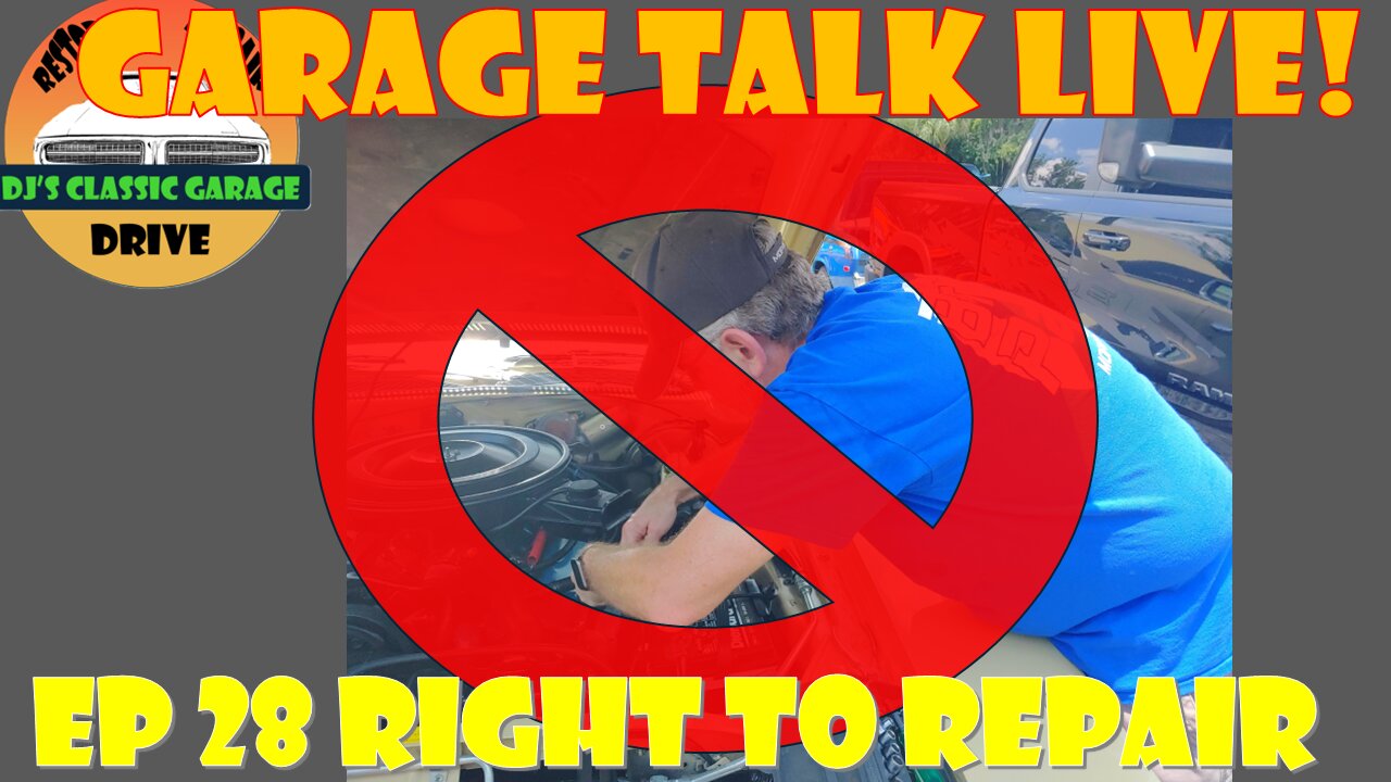 hursday Garage Talk LIVE! You Will Own Nothing ANS Like It