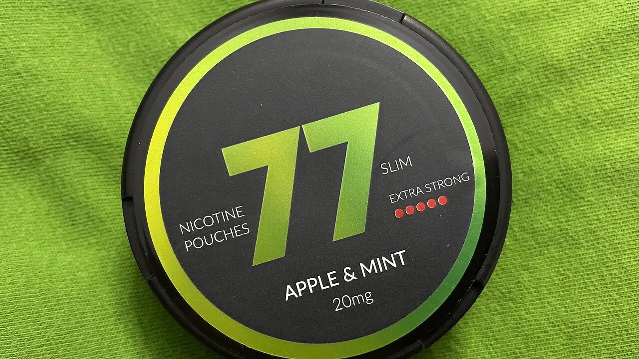 77 Apple & Mint Nicotine Pouches Review